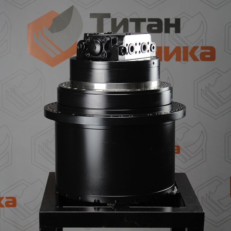 Редуктор хода в сборе с гидромотором для экскаватора Case CX240 Титан Техника