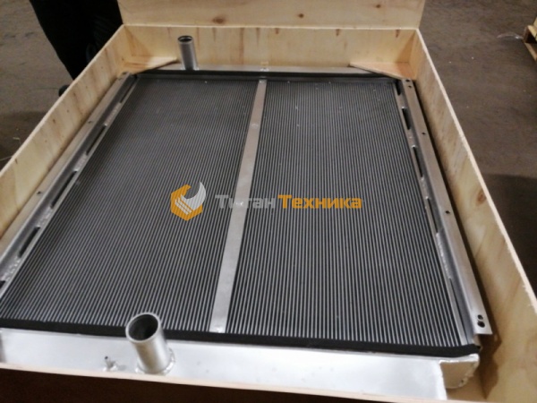 картинка Радиатор водяной для экскаватора Hyundai R500LC-7 от Титан Техники
