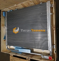 Радиатор масляный для экскаватора Komatsu PC200-7 Титан Техника