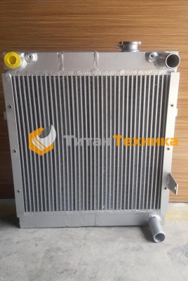 Радиатор водяной для экскаватора Komatsu WB91R Титан Техника