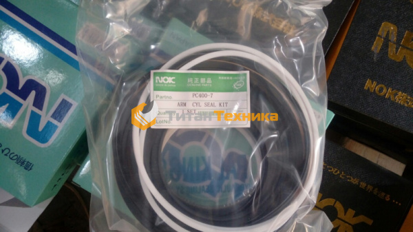 Ремкомплект гидроцилиндра рукояти NOK PC400-8